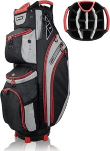 14 Way Golf Cart Bag for Push Bag