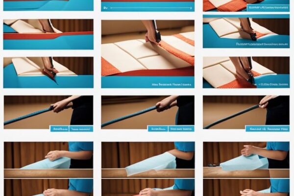 How To Baste A Quilt Using Pool Noodles